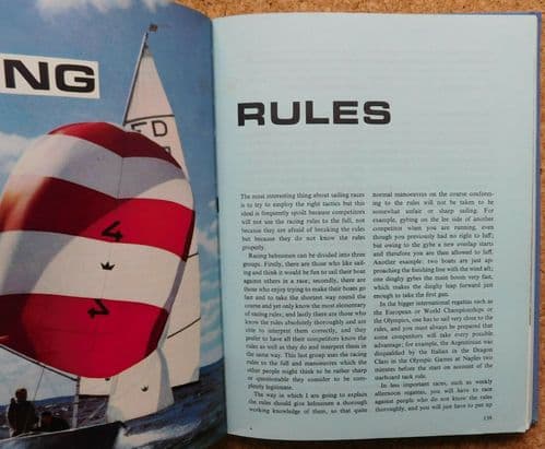 Expert Dinghy and Keelboat Racing sailing book by Paul Elvstrom 1967 1st edition